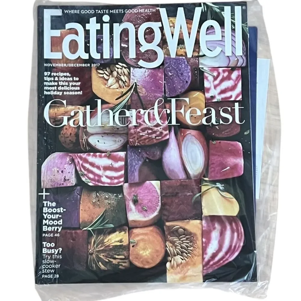 EatingWell Magazine Lot 5 Issues 2017-2019 Healthy Recipes Cooking Ideas
